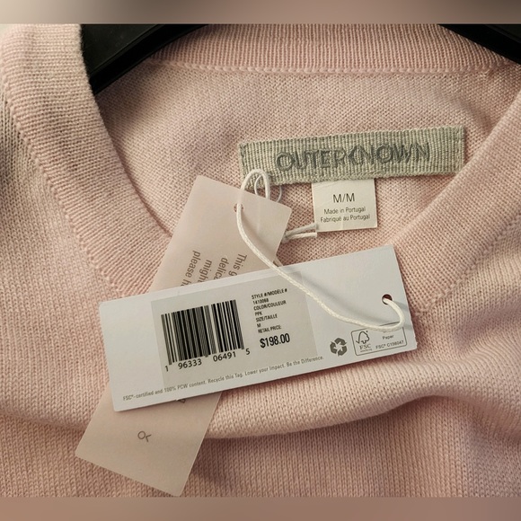 Outerknown 100% Supersoft Wool Palisades Pocket Long Sleeve Crewneck Sweater - Picture 13 of 14